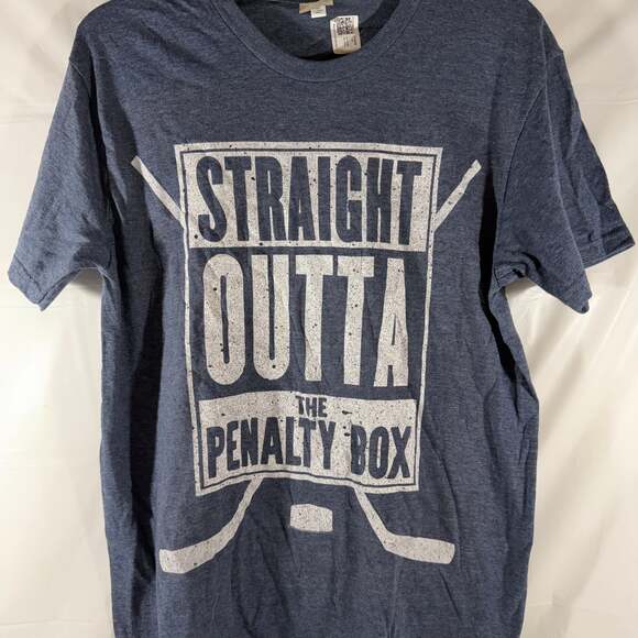 Port & Company Other - Straight Outta The Penalty Box Hockey Player Gift Hockey T-Shirt Unisex T-shirt